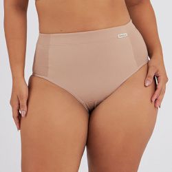 CALCINHA CLASSIC ZERO BARRIGA ECO CHOCOLATE - Dilady Lingerie