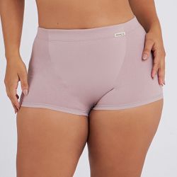 CALCINHA BOXER ZERO BARRIGA ECO ROSA RETRO - Dilady Lingerie