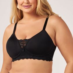 SUTIÃ COM BOJO MASTEC PRETO - Dilady Lingerie