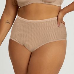 CALCINHA CLASSIC PLUS CHOCOLATE - Dilady Lingerie