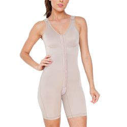 MODELADOR MED COM PERNAS CHOCOLATE - Dilady Lingerie