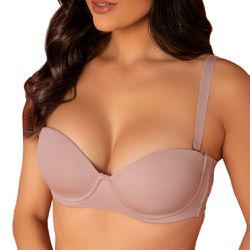 SUTIÃ COM BOJO BUSTIÊ PLUS ROSA RETRO - Dilady Lingerie