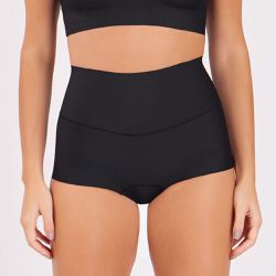 CALCINHA BOXER FAIXA PRETO - Dilady Lingerie