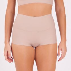 CALCINHA BOXER FAIXA CHOCOLATE - Dilady Lingerie