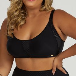 SUTIA C/ BOJO TOP REMOVIVEL PRETO - Dilady Lingerie