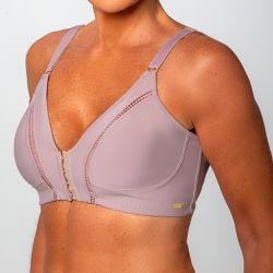 SUTIÃ COM ABERTURA FRONTAL ROSA RETRO - Dilady Lingerie
