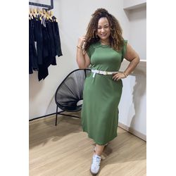 VESTIDO CINDY - VERDE - Di Miranda Curvy