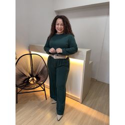 CONJUNTO MOLETINHO - VERDE - Di Miranda Curvy