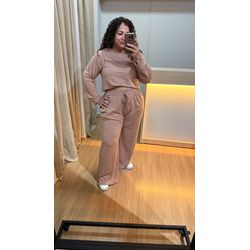CONJUNTO MOLETINHO - NUDE - Di Miranda Curvy