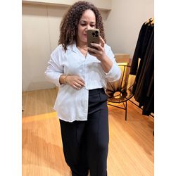 CAMISA LARISSA - BRANCA - Di Miranda Curvy