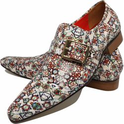 Sapato Masculino Italiano em Couro Social Executiv... - Di Paolo Sapatos Masculinos