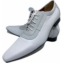 Sapato Masculino Italiano em Couro Social Executiv... - Di Paolo Sapatos Masculinos