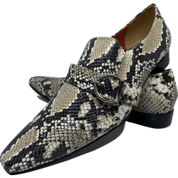 Sapato Masculino Italiano em Couro Social Executiv... - Di Paolo Sapatos Masculinos