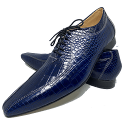 Sapato Masculino Italiano em Couro Social Executiv... - Di Paolo Sapatos Masculinos