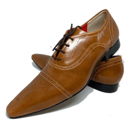 Sapato Masculino Italiano em Couro Social Executiv... - Di Paolo Sapatos Masculinos