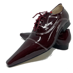 Sapato Masculino Italiano em Couro Social Executiv... - Di Paolo Sapatos Masculinos