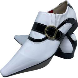 Sapato Masculino Italiano em Couro Social Executiv... - Di Paolo Sapatos Masculinos