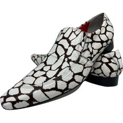 Sapato Masculino Italiano em Couro Social Executiv... - Di Paolo Sapatos Masculinos