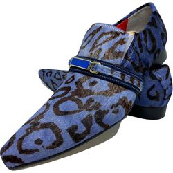 Sapato Masculino Italiano em Couro Social Executiv... - Di Paolo Sapatos Masculinos