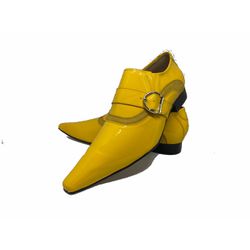 Sapato Masculino Italiano em Couro Social Executiv... - Di Paolo Sapatos Masculinos