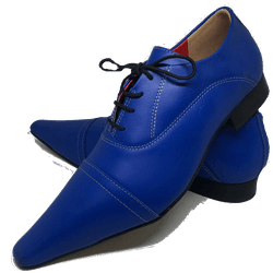 Sapato Masculino Italiano em Couro Social Executiv... - Di Paolo Sapatos Masculinos