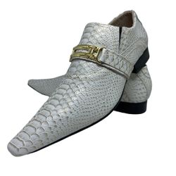 Sapato Masculino Italiano em Couro Social Executiv... - Di Paolo Sapatos Masculinos