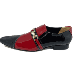 Sapato Masculino Italiano em Couro Social Executiv... - Di Paolo Sapatos Masculinos