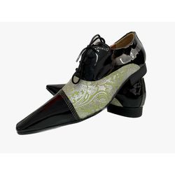 Sapato Masculino Italiano Em Couro Executivo Preto... - Di Paolo Sapatos Masculinos