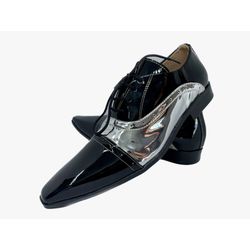 Sapato Masculino Italiano Em Couro Executivo Prate... - Di Paolo Sapatos Masculinos