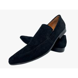 Mocassim Masculino Italiano Em Camurça Social Exec... - Di Paolo Sapatos Masculinos
