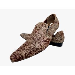 Mocassim Masculino Italiano Em Couro Social Marrom... - Di Paolo Sapatos Masculinos