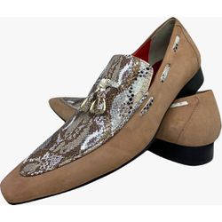 Sapato Masculino Italiano em Couro Social Executiv... - Di Paolo Sapatos Masculinos