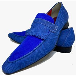 Sapato Masculino Italiano em Couro Social Executiv... - Di Paolo Sapatos Masculinos