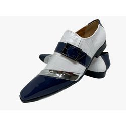 Sapato Masculino Italiano em Couro Social Executiv... - Di Paolo Sapatos Masculinos