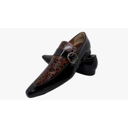 Sapato Masculino Italiano Em Couro Marrom Ref: D89 - Di Paolo Sapatos Masculinos