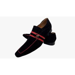 Sapato Masculino Italiano Em Couro Preto Ref: D925 - Di Paolo Sapatos Masculinos