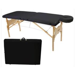 Antares Preta - Maca Portátil para Massagem - Diprofisio Aparelhos de Estética e Fisioterapia