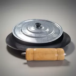 Disco Chapa De Ferro Tamanho 27 Cm Arado C/tampa e... - DISTRELD