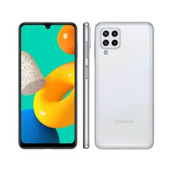 Samsung Galaxy M32 128GB Branco - 4G 6GB RAM - 093 - DISTRIBUIDORDECELULARES
