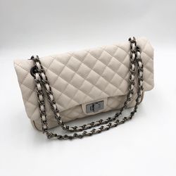 Bolsa Sandy Off White com Ônix - Divina Luz