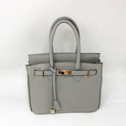 Bolsa Mafe 30 Cinza Claro C/ Dourado - Divina Luz