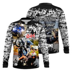 Camiseta Personalizada com seu nome 244 não é crim... - DJON