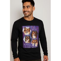 Camiseta personalizada com a foto do seu PET - PET... - DJON