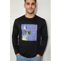 Camiseta personalizada com a foto do seu PET Azul ... - DJON