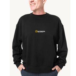 MOLETOM PARA ELETRICISTA FLANELADO PRETO - MLT-EL... - DJON