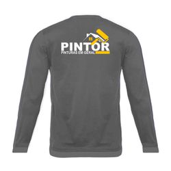 Camiseta Manga Longa Uniforme para Pintor - KIT4 -... - DJON
