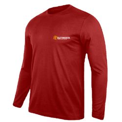 Camiseta Manga Longa Uniforme para Eletricista Ver... - DJON