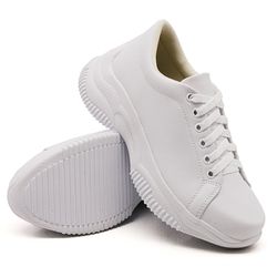 Tênis Siena Chunky Liso DK Shoes Lançamento Branco - DK Shoes | Tênis Casuais Femininos