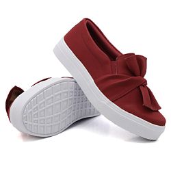 Tênis Infantil Slip On Dk Detalhe Laço Vermelho - DK Shoes | Tênis Casuais Femininos