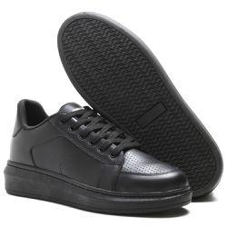 Tênis Lançamento Casual Esporte Masculino em Couro... - DMDAMANDO